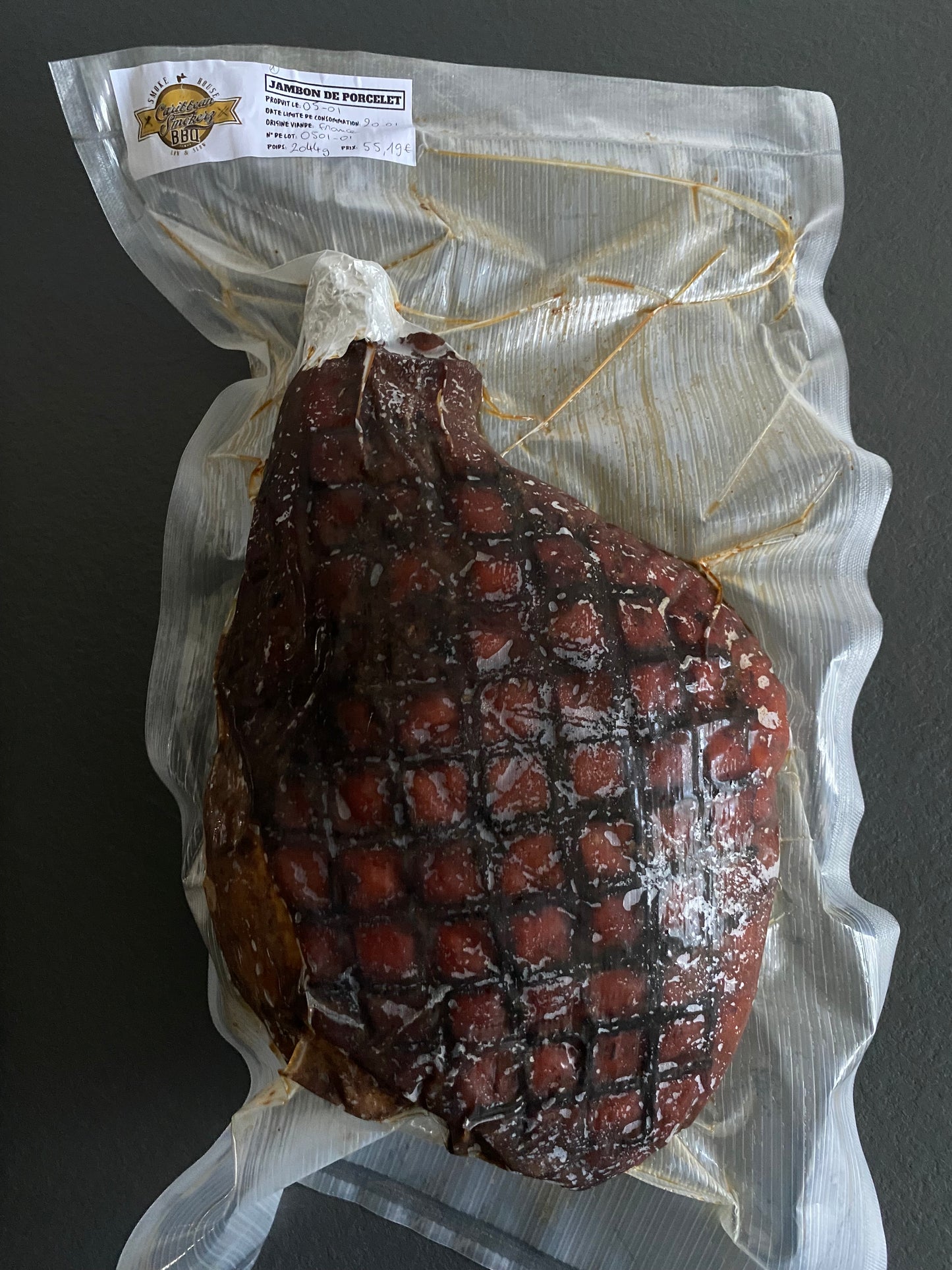 N11: 1,640kg Jambon de Porcelet de Noël